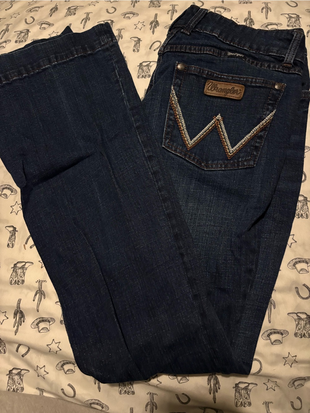 Wrangler women’s Navy trouser Jeans